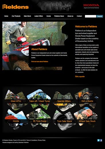Fieldens - Website Design - Expression Engine