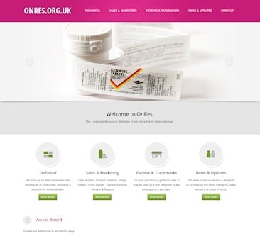 OnRes - Bury St Edmunds - Website Design