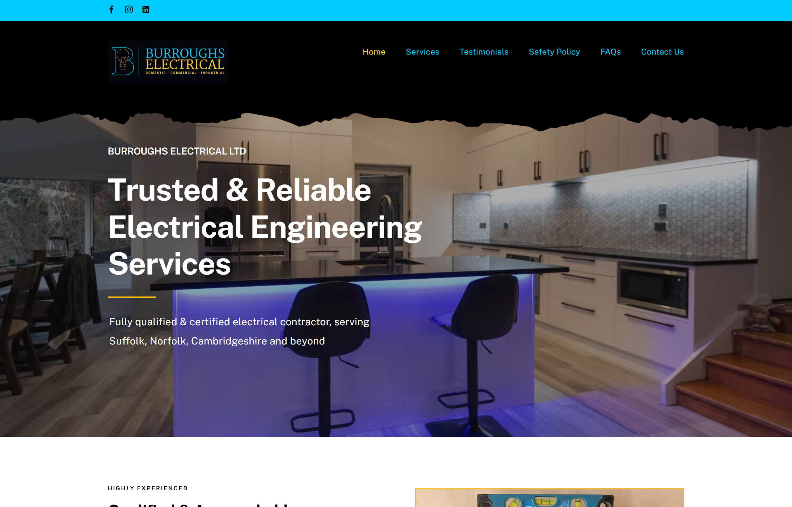 Burroughs Electrical Website