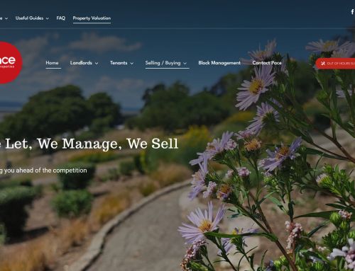 Pace Properties – Website Redesign