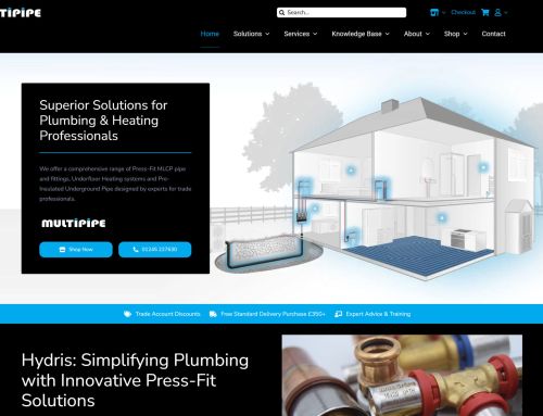Multipipe, Basildon – Website Design & Build